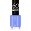 Rimmel 60 Seconds Super Shine лак за нокти цвят 856 Blue Breeze 8 мл.
