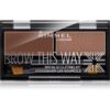 Rimmel Brow This Way палитра за вежди цвят 002 Medium Brown 1