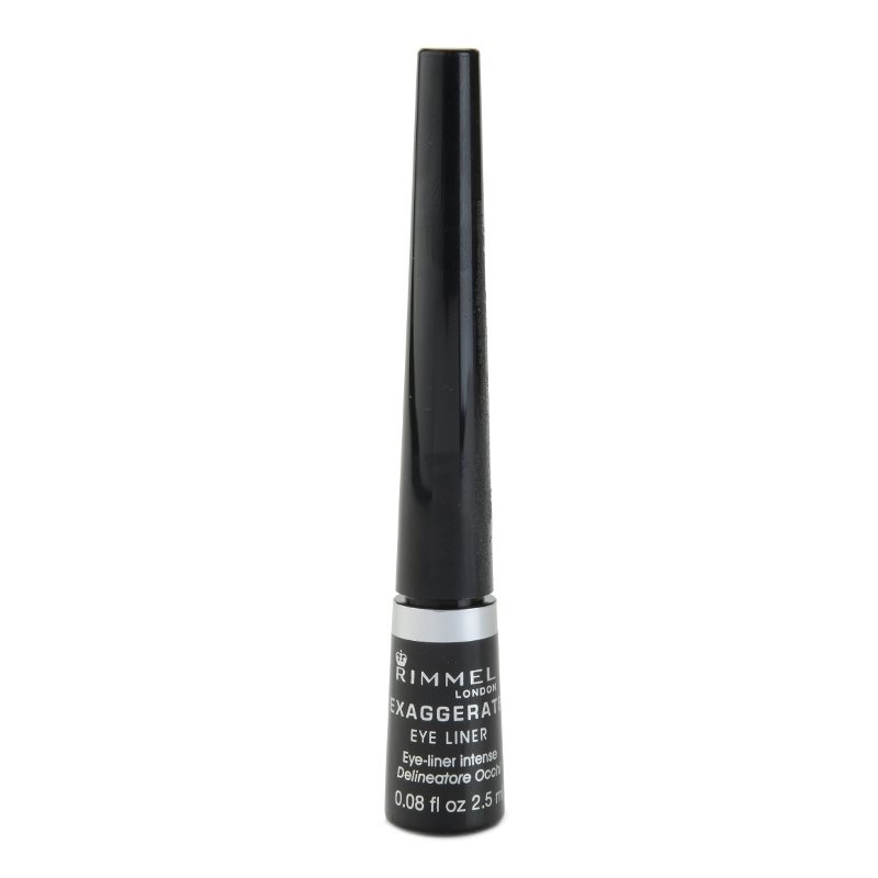 Rimmel Exaggerate Eyeliner течни очни линии цвят 100% Black 2
