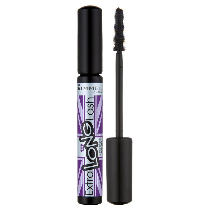 Rimmel Extra Long Lash спирала за удължаване и разделяне на миглите цвят 003 Extreme Black 8 мл.