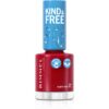 Rimmel Kind & Free лак за нокти цвят 156 Poppy Pop Red 8 мл.