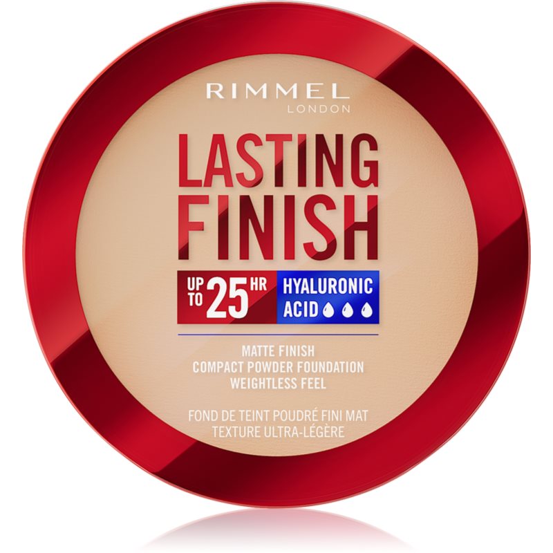 Rimmel Lasting Finish 25H компактна пудра SPF 20 цвят 003 Sesame 7 гр.