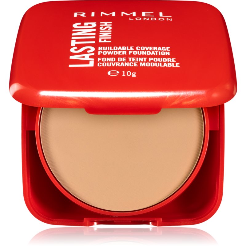 Rimmel Lasting Finish Buildable Coverage нежна компактна пудра цвят 003 Sesame 7 гр.