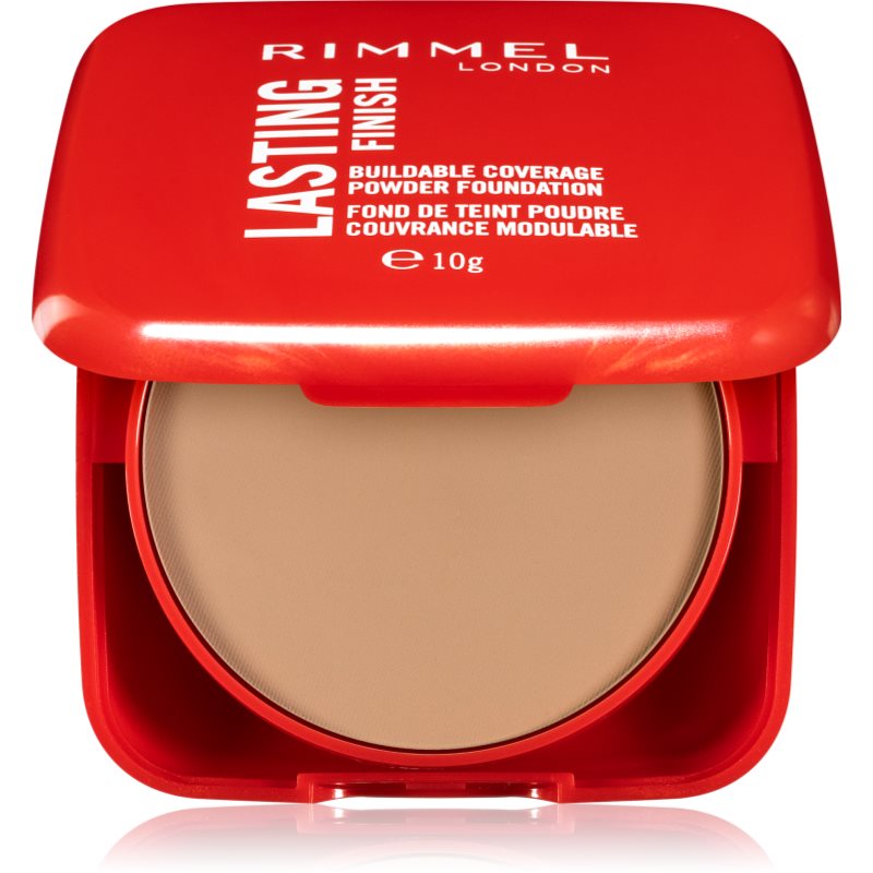 Rimmel Lasting Finish Buildable Coverage нежна компактна пудра цвят 005 Ivory 7 гр.