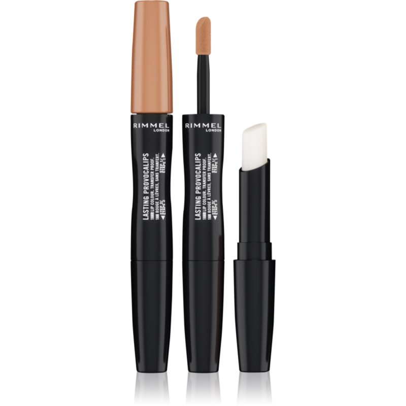 Rimmel Lasting Provocalips Double Ended дълготрайно червило цвят 115 Best Undressed 3