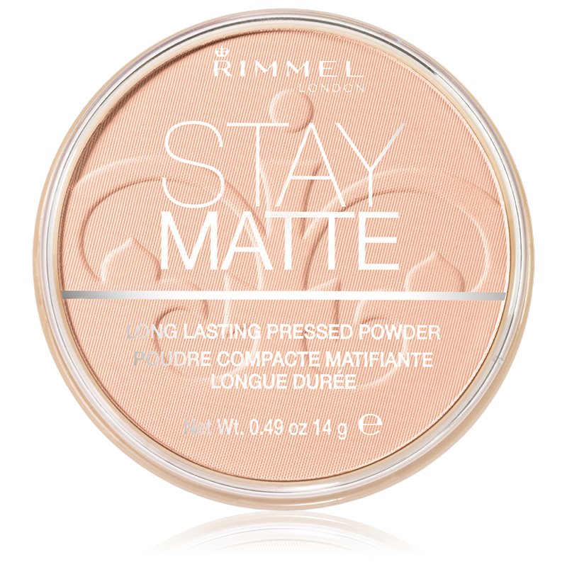 Rimmel Stay Matte пудра цвят 002 Pink Blossom 14 гр. на ниска цена