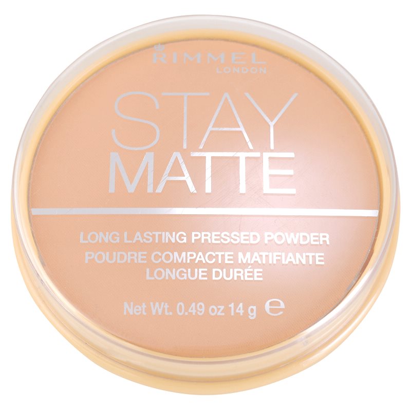 Rimmel Stay Matte пудра цвят 009 Amber  14 гр. на ниска цена