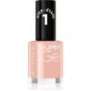 Rimmel Super Gel гел лак за нокти без използване на UV/LED лампа цвят 008 Girl Group Blush 12 мл.