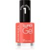 Rimmel Super Gel гел лак за нокти без използване на UV/LED лампа цвят 047 Spiced Coral 12 мл.