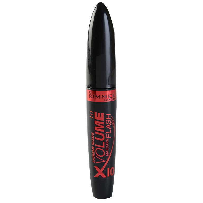 Rimmel Volume Flash X10 Extreme Black спирала за обем и сгъстяване на миглите цвят 001 Extreme Black 8 мл. на ниска цена