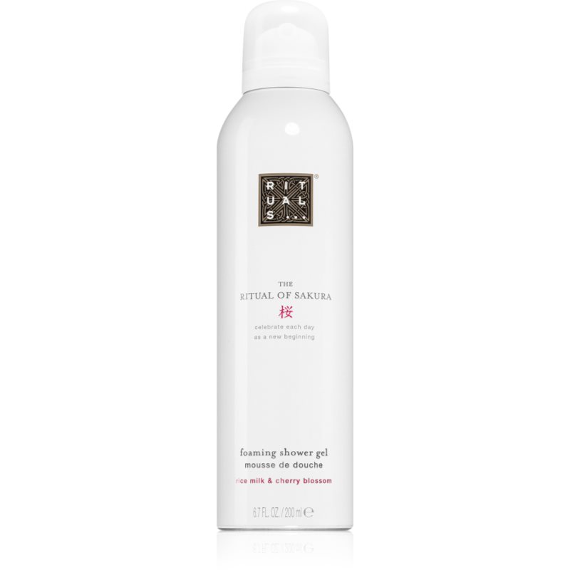 Rituals The Ritual Of Sakura душ пяна Rice Milk & Cherry Blossom 200 мл.