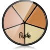 Rude Cosmetics Fabulous Concealer Wheel палитра коректори цвят Light 7.5 гр.