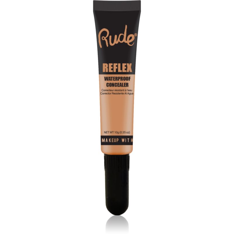 Rude Cosmetics Reflex Waterproof Concealer водоустойчив коректор за пълно покритие цвят Honey 08 10 гр.