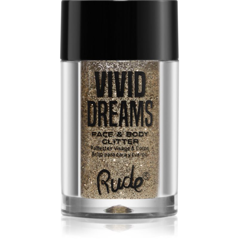 Rude Cosmetics Vivid Dreams брокат за лице и тяло цвят Visionary 2.7 гр.