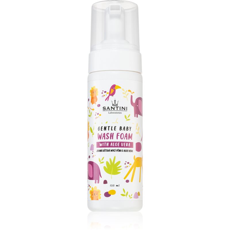 SANTINI Cosmetic Gentle Baby миеща пяна с алое вера за деца 150 мл.