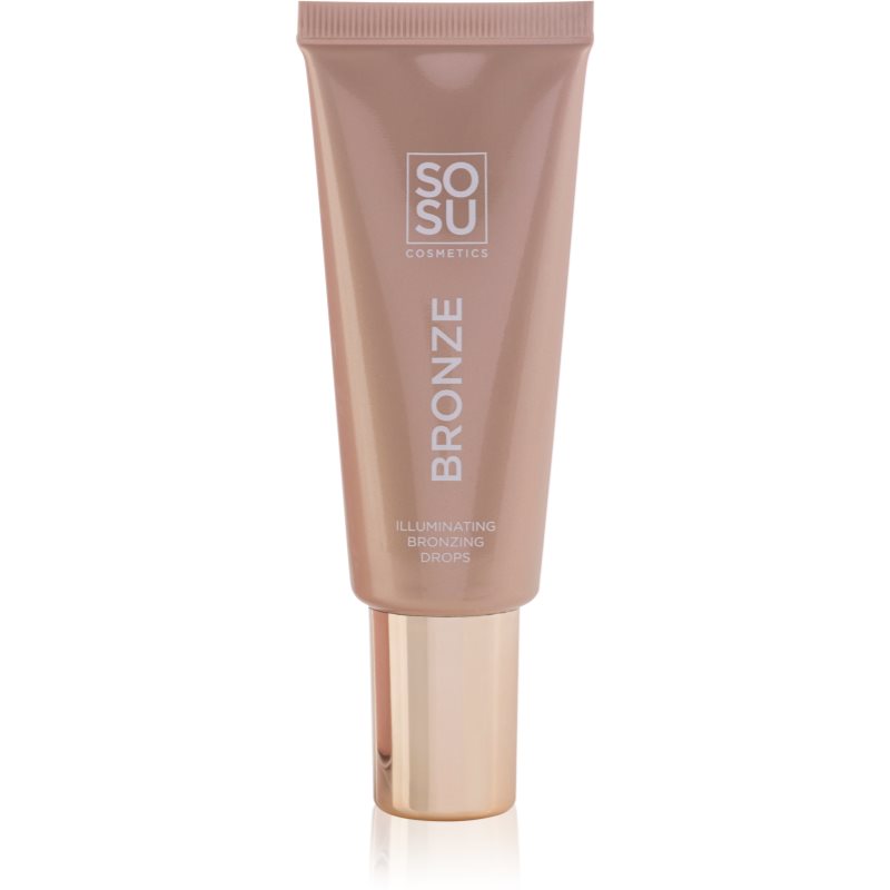 SOSU Cosmetics Bronze Drops течен бронзант (озаряващ) 20 мл.