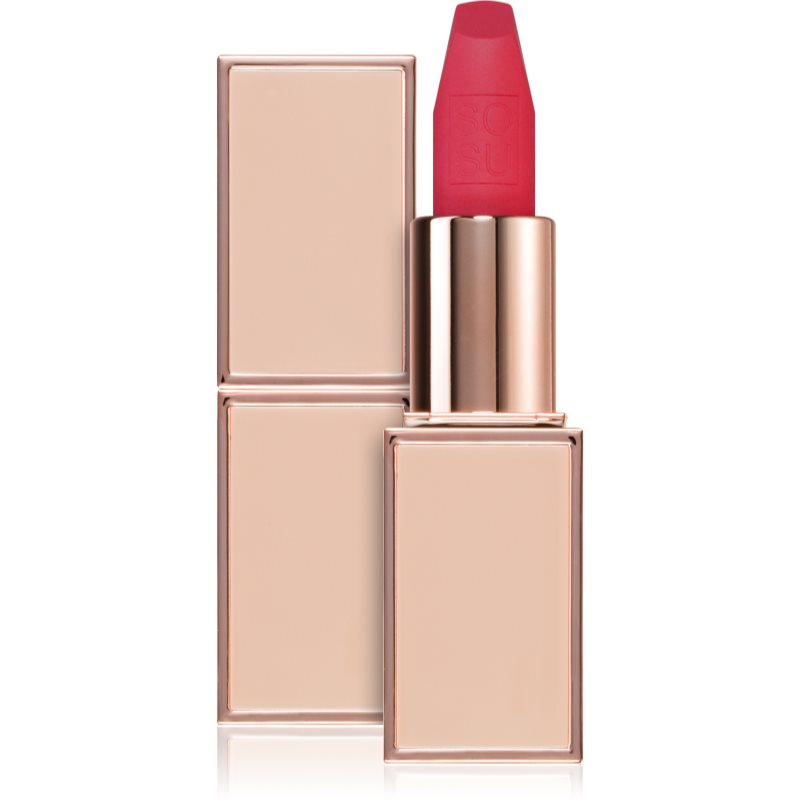 SOSU Cosmetics Matte Lipsticks матиращо червило цвят Matte Vengeance 3.2 гр.