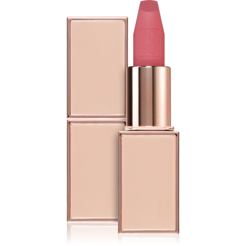 SOSU Cosmetics Matte Lipsticks матиращо червило цвят Muted Mauve 3.2 гр. на ниска цена
