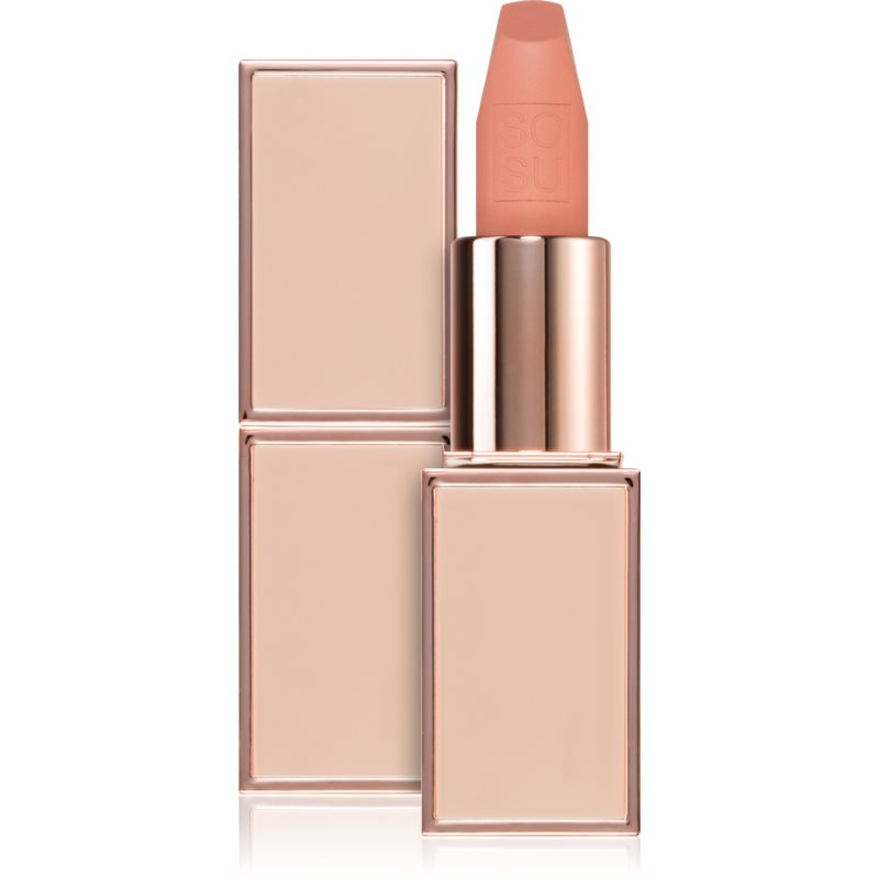 SOSU Cosmetics Satin Lipsticks сатенено червило цвят Crème Brulee 3.2 гр. на ниска цена