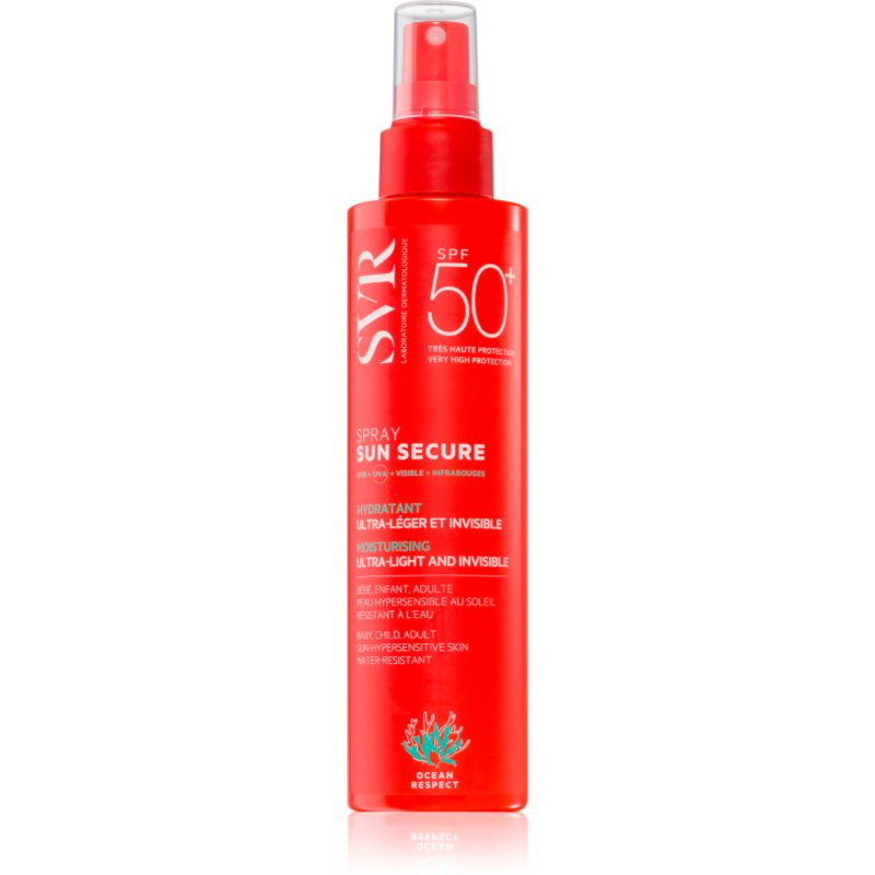 SVR Sun Secure мляко за загар в спрей SPF 50+ 200 мл.