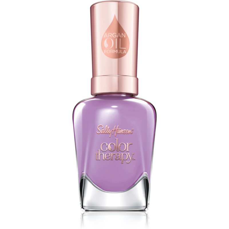 Sally Hansen Color Therapy лак за нокти цвят 385 Pamper Me Purple 14