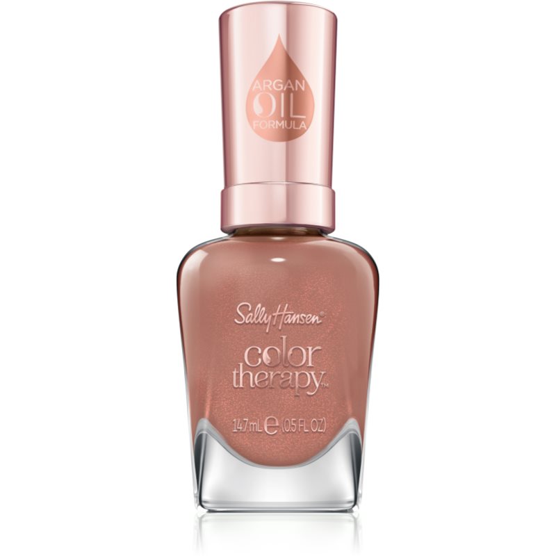 Sally Hansen Color Therapy подхранващ лак за нокти цвят 165 TeaTime 14.7 мл.