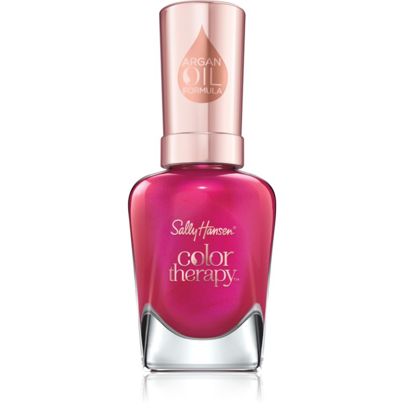 Sally Hansen Color Therapy подхранващ лак за нокти цвят 250 Rosy Glow 14.7 мл. на ниска цена
