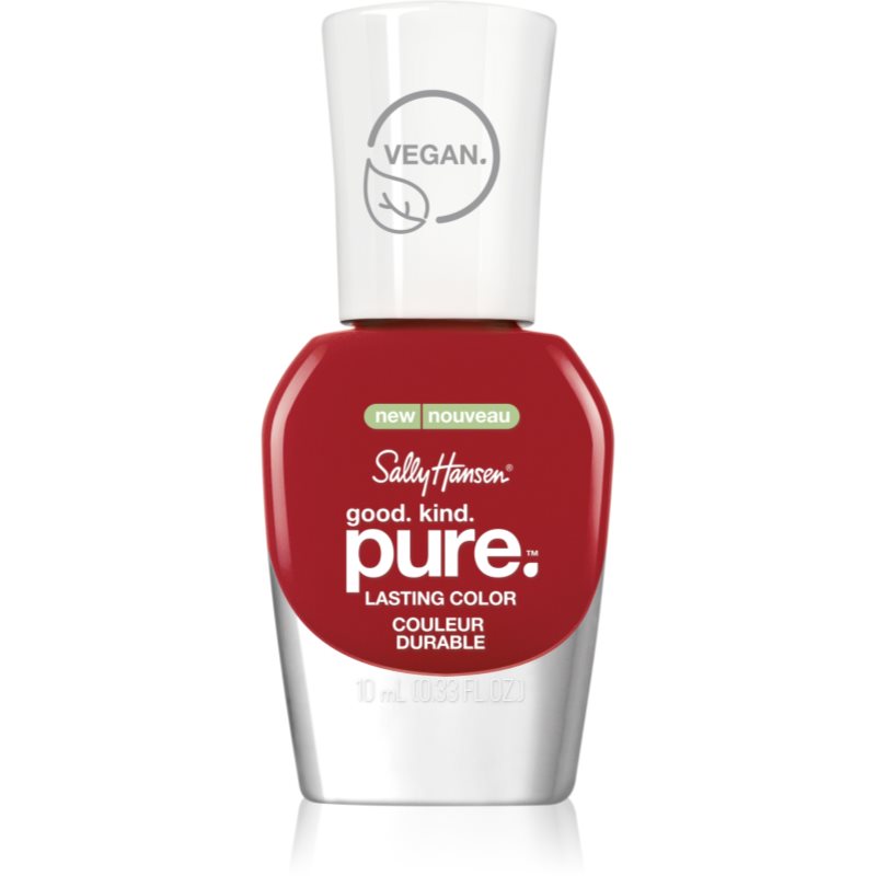 Sally Hansen Good. Kind. Pure. дълготраен лак за нокти със стягащ ефект цвят Pomegranate Punch 10 мл.