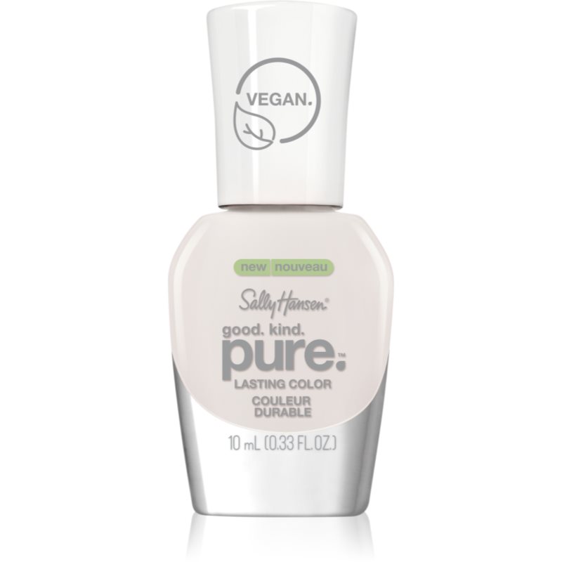 Sally Hansen Good. Kind. Pure. дълготраен лак за нокти със стягащ ефект цвят White Tea 10 мл.