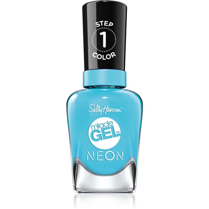 Sally Hansen Miracle Gel™ гел лак за нокти без използване на UV/LED лампа цвят 053 Miami Ice 14