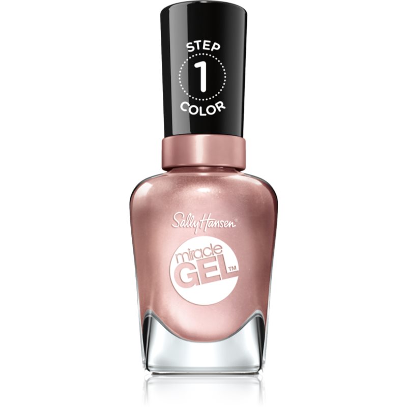 Sally Hansen Miracle Gel™ гел лак за нокти без използване на UV/LED лампа цвят 207 Out Of This Pearl 14