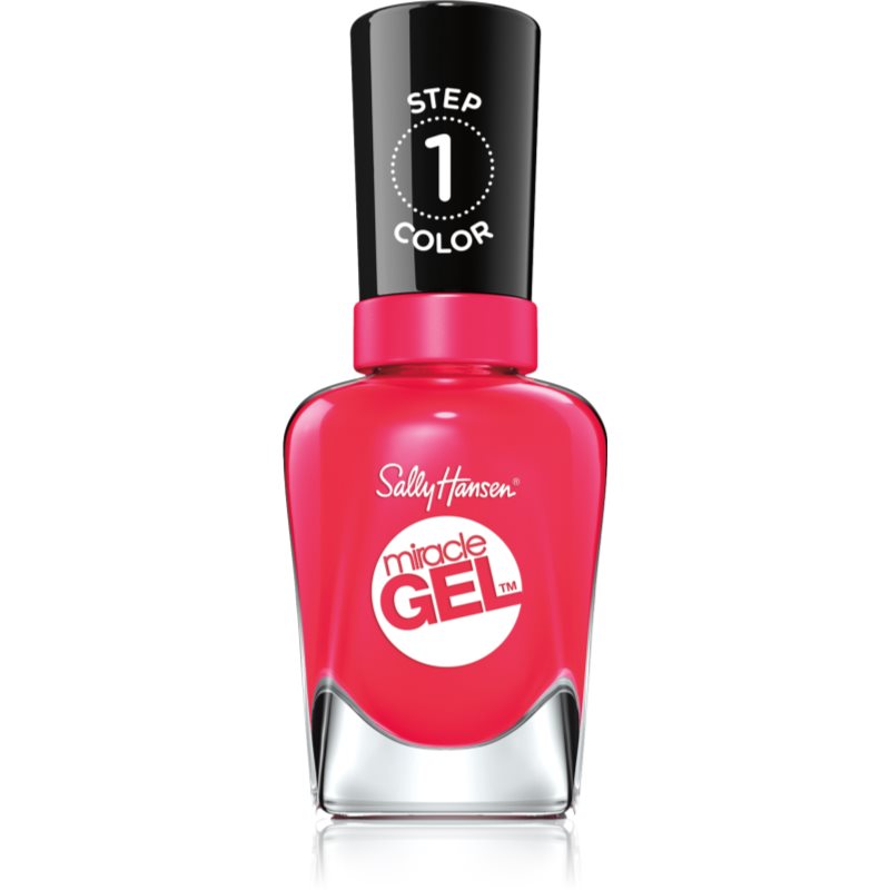 Sally Hansen Miracle Gel™ гел лак за нокти без използване на UV/LED лампа цвят 220 Pink Tank 14