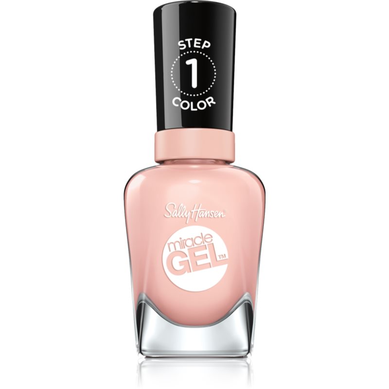 Sally Hansen Miracle Gel™ гел лак за нокти без използване на UV/LED лампа цвят 246 In The Sheer 14
