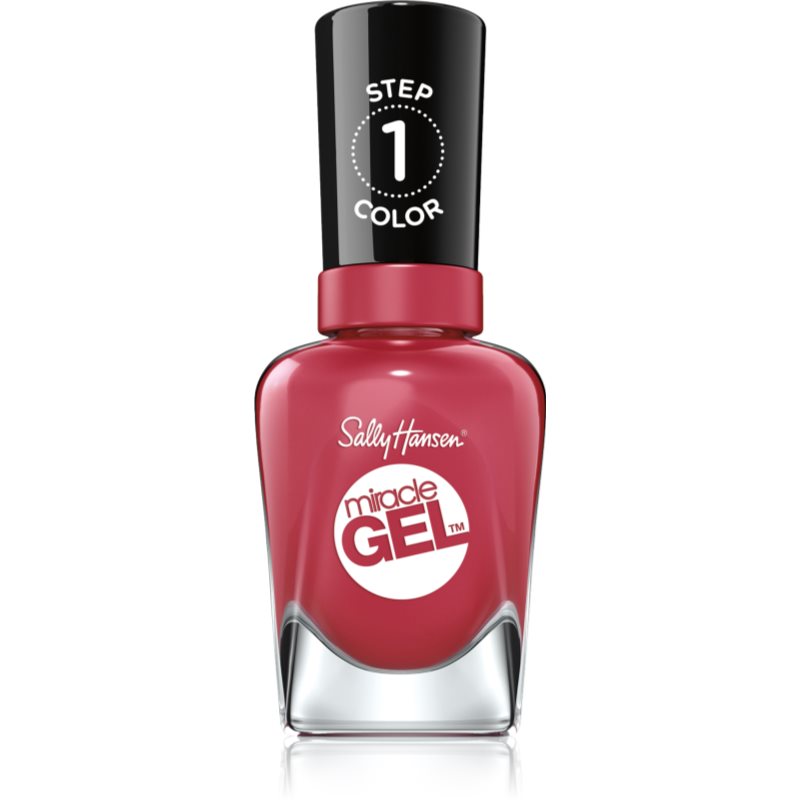 Sally Hansen Miracle Gel™ гел лак за нокти без използване на UV/LED лампа цвят 256 Proper P-Rose 14