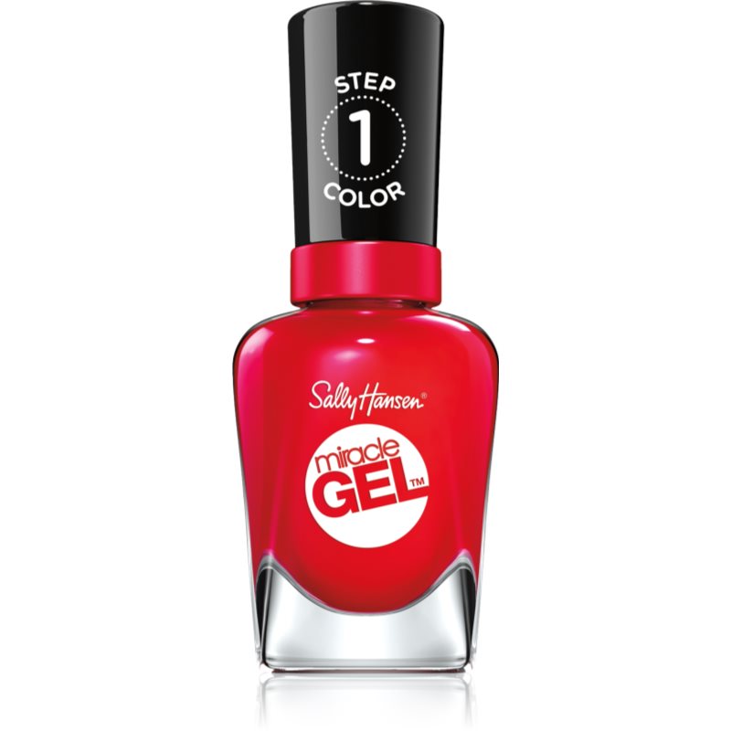 Sally Hansen Miracle Gel™ гел лак за нокти без използване на UV/LED лампа цвят 470 Red Eye 14