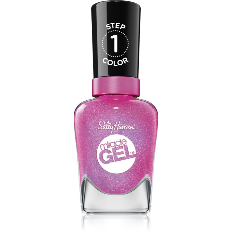 Sally Hansen Miracle Gel™ гел лак за нокти без използване на UV/LED лампа цвят 512 Quartz & Kisses 14