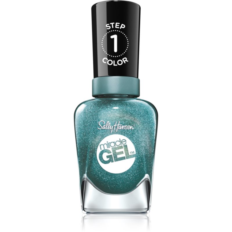 Sally Hansen Miracle Gel™ гел лак за нокти без използване на UV/LED лампа цвят 674 Sprinkled With Love 14