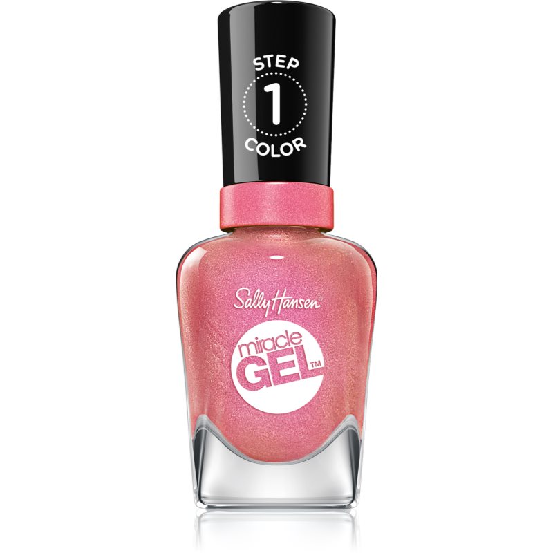 Sally Hansen Miracle Gel™ гел лак за нокти без използване на UV/LED лампа цвят Eternally Grapefruit 14