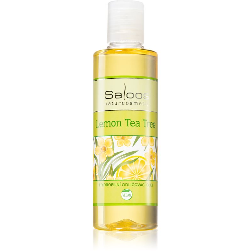 Saloos Make-up Removal Oil Lemon Tea Tree почистващо и премахващо грима масло 200 мл.