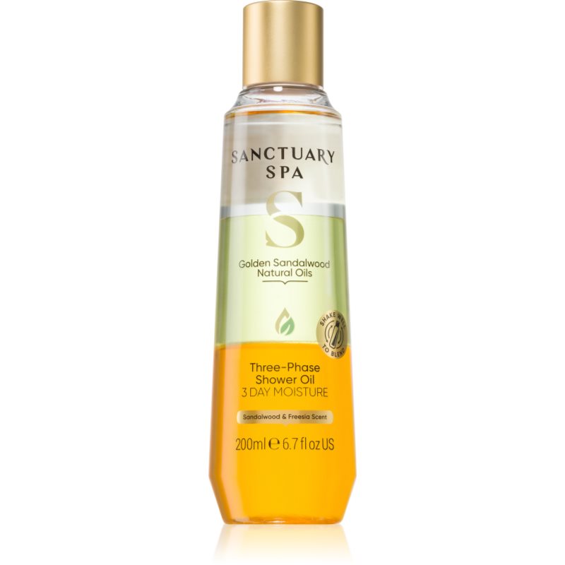 Sanctuary Spa Golden Sandalwood душ-масло с грижа за тялото 200 мл. на ниска цена