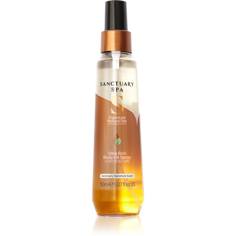 Sanctuary Spa Signature Natural Oils хидратиращо олио за тяло в спрей 150 мл.