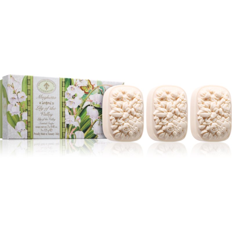 Saponificio Artigianale Fiorentino Lily Of The Valley Set комплект твърди сапуни