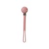 Saro Baby Braided Silicone Pacifier Holder клипс за биберон Blossom 1 бр.
