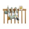 Saro Baby Spiral with Rattles Party Jungle контрастна играчка за окачане Hunter Mint 1 бр.