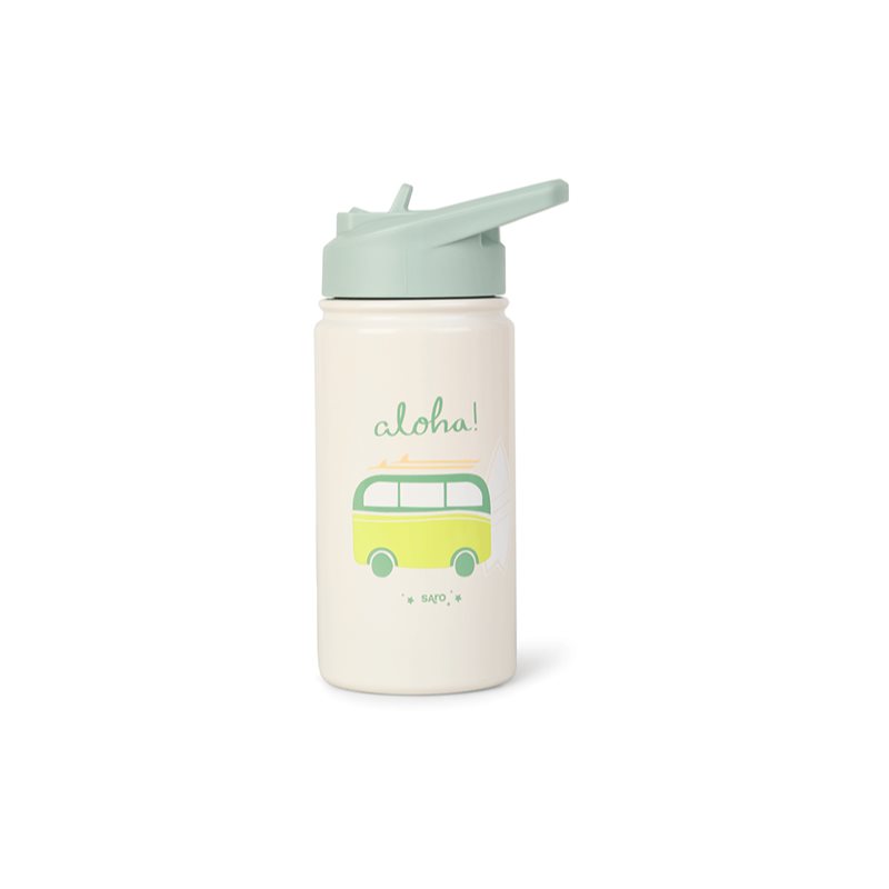 Saro Baby Thermos Bottle with Straw термос със сламка Sand Aloha 350 мл.