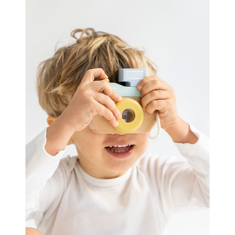 Saro Baby Wooden Camera фотоапарат от дърво 24 m+ Mint 1 бр. на ниска цена