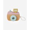 Saro Baby Wooden Camera фотоапарат от дърво 24 m+ Pink 1 бр.