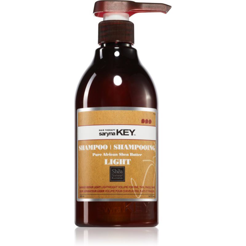 Saryna Key Pure African Shea Butter Light шампоан с масло от шеа 500 мл.