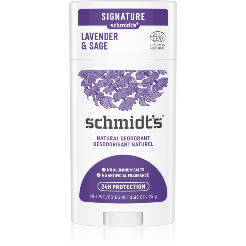 Schmidt's Lavender & Sage дезодорант стик 75 гр. на ниска цена