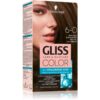 Schwarzkopf Gliss Color перманентната боя за коса цвят 6-0 Natural Light Brown 1 бр.